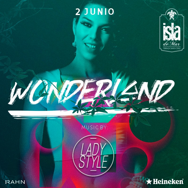 DJ Lady Style Wonderland Terraza Isla de Mar