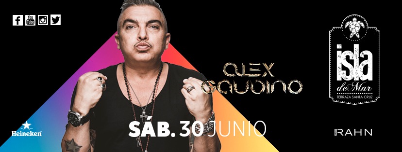 Alex Gaudino Terraza Isla de Mar Tenerife