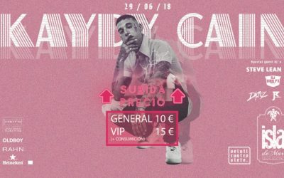 Kaydy Cain, uno de los impulsores del Trap aterriza en Terraza Isla De Mar