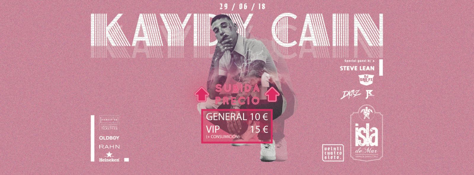 Kaydy Cain y Steve Lean Tenerife