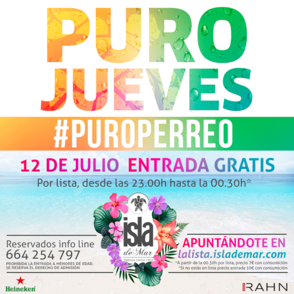 puro jueves terraza isla de mar
