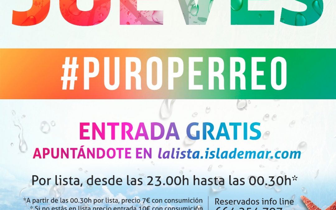 Puro Jueves | 30 AGO 2018 | Terraza Isla de Mar