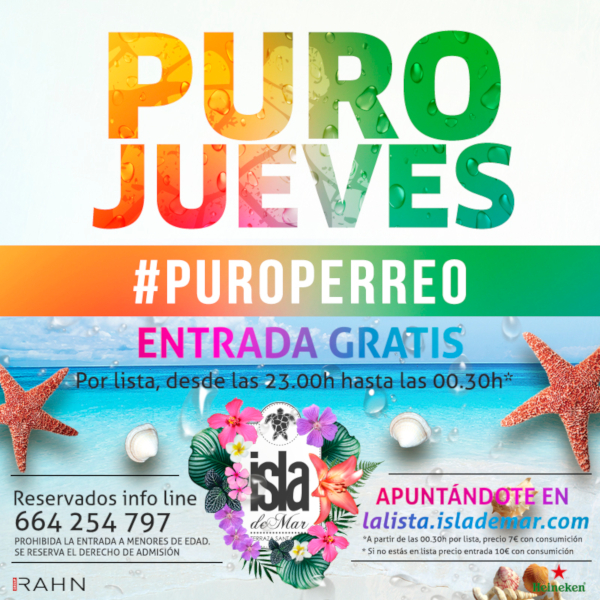 Puro Jueves | 6 SEP 2018 | Terraza Isla de Mar