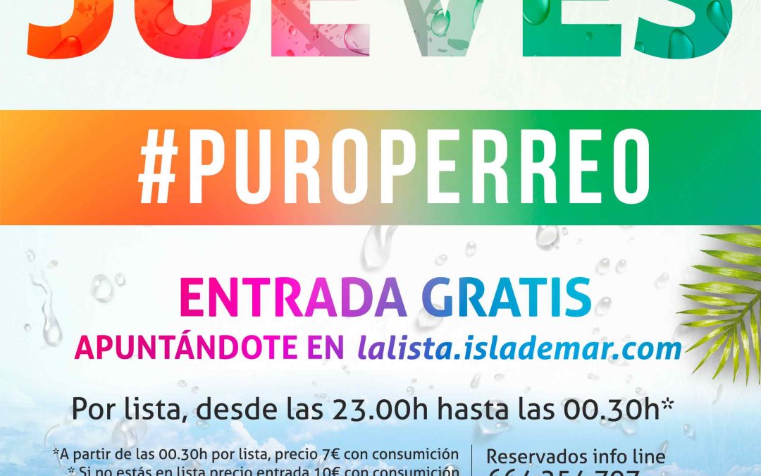 Puro Jueves | 23 AGO 2018 | Terraza Isla de Mar
