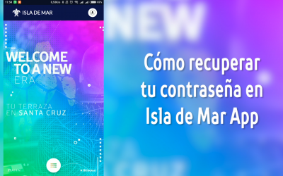 Cómo recuperar la contraseña en la aplicación Isla de Mar