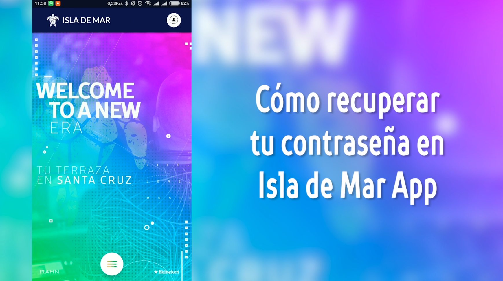 Contraseña isla de mar app