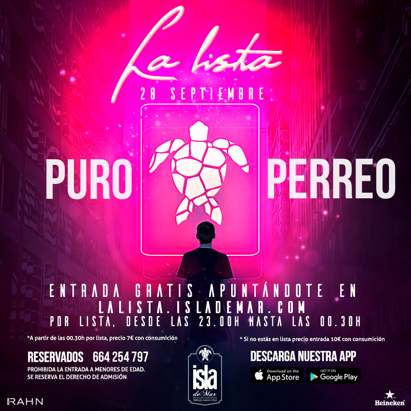 la lista isla de mar reggaeton