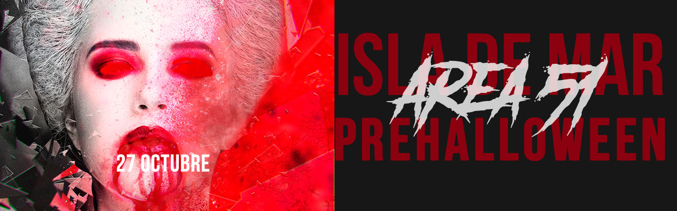 pre halloween terraza isla de mar