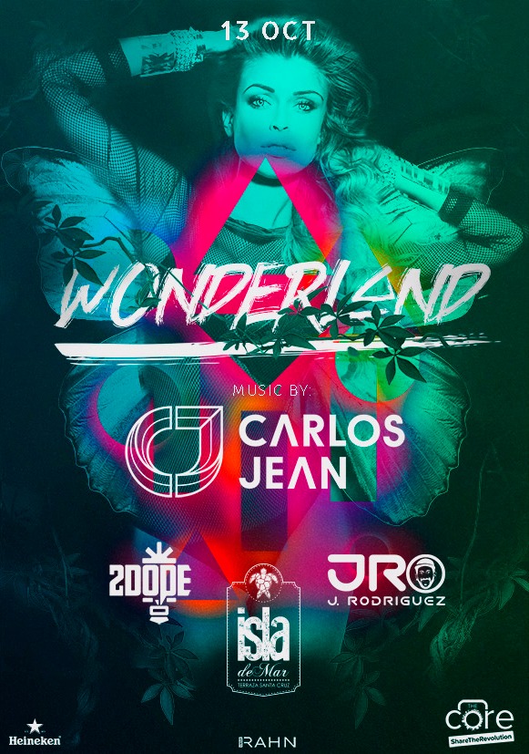 Wonderland Carlos Jean Terraza Isla de Mar The Core