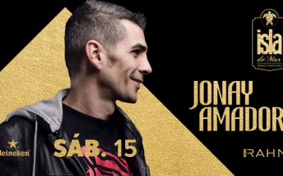 Tras su aniversario, Jonay Amador vuelve a Terraza Isla de Mar por Navidad