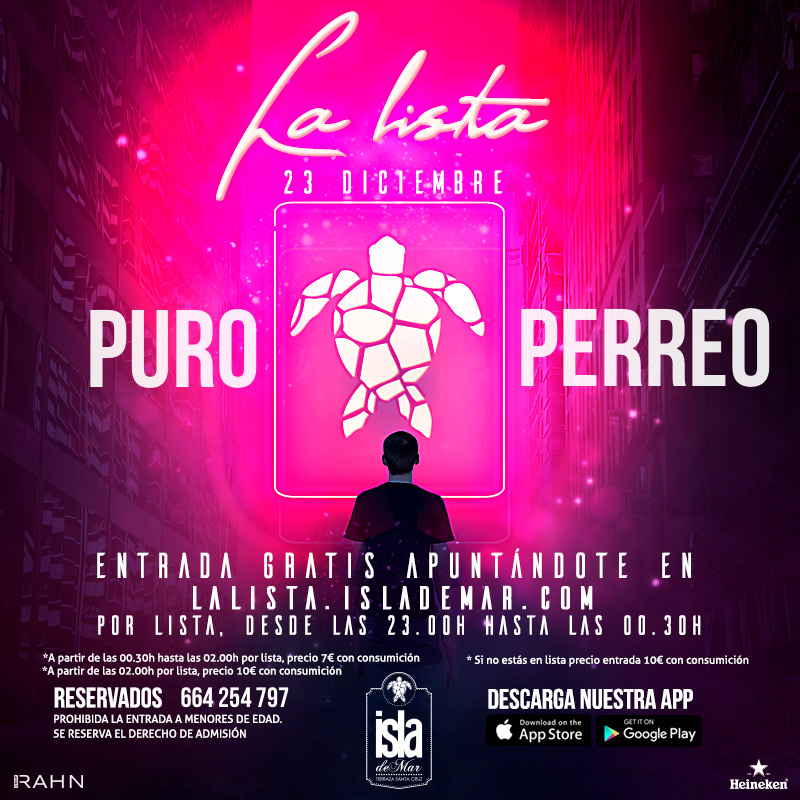 la lista terraza isla de mar