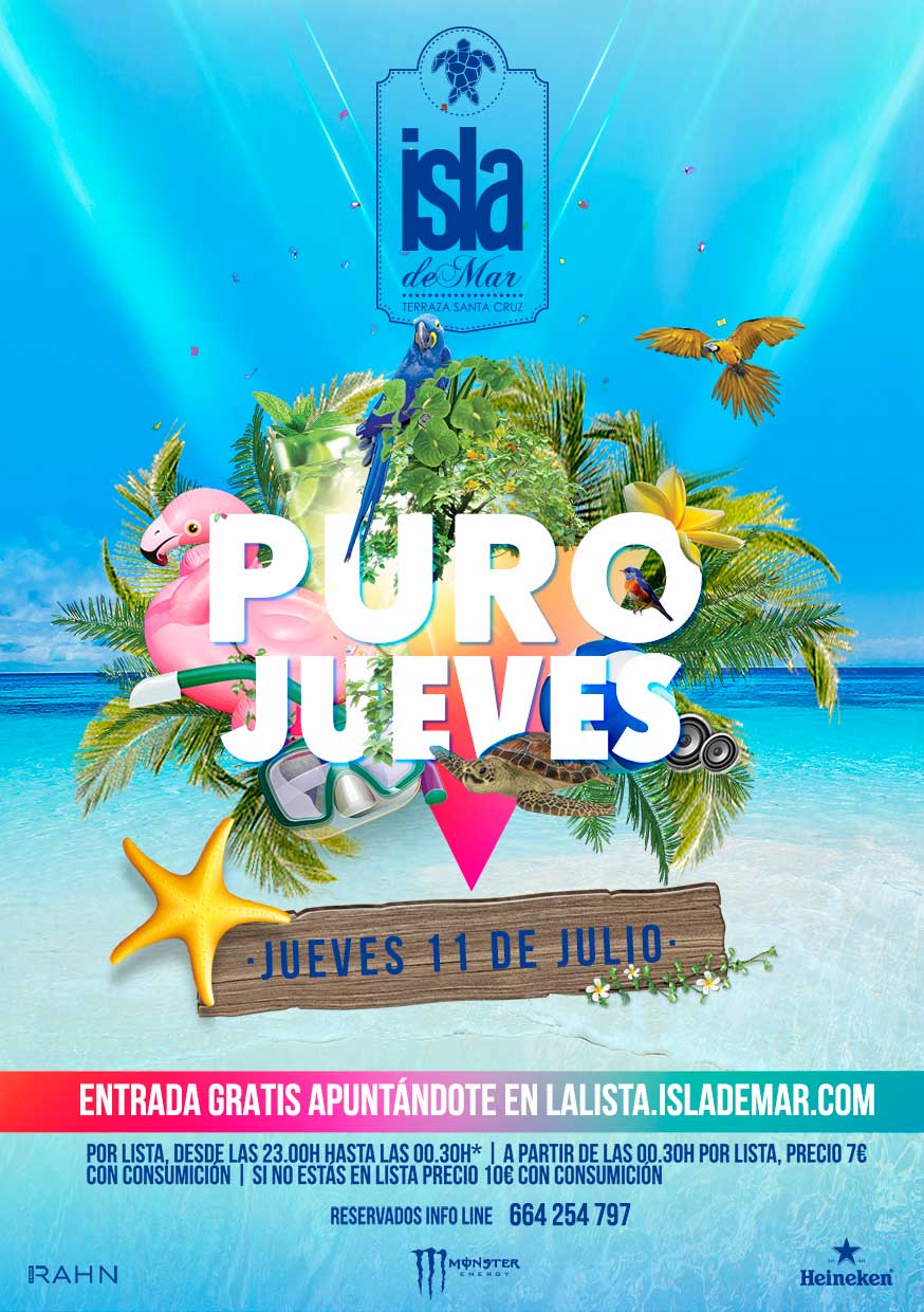 puro perreo terraza isla de mar