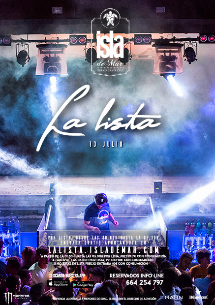 La Lista de verano | 13 JUL 2019 | Terraza Isla de Mar