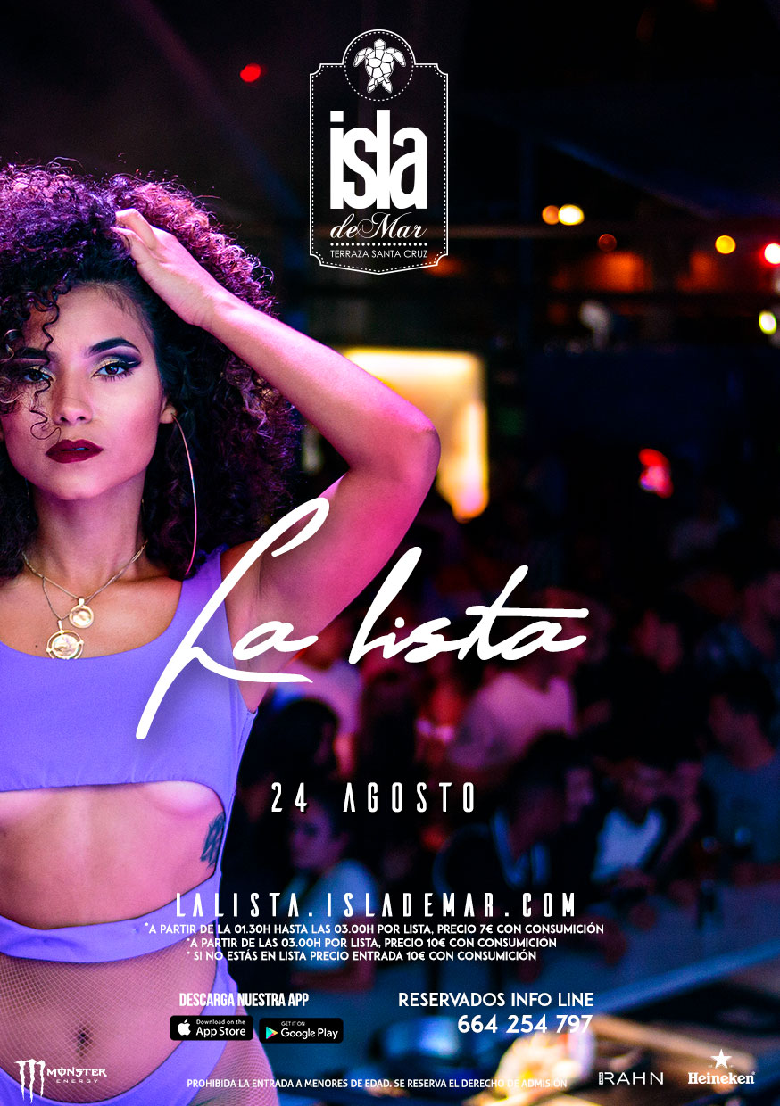 la lista de verano terraza isla de mar