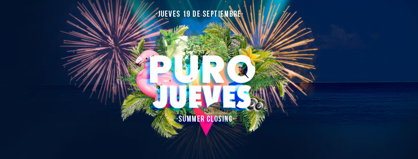 puro jueves summer closing terraza isla de mar
