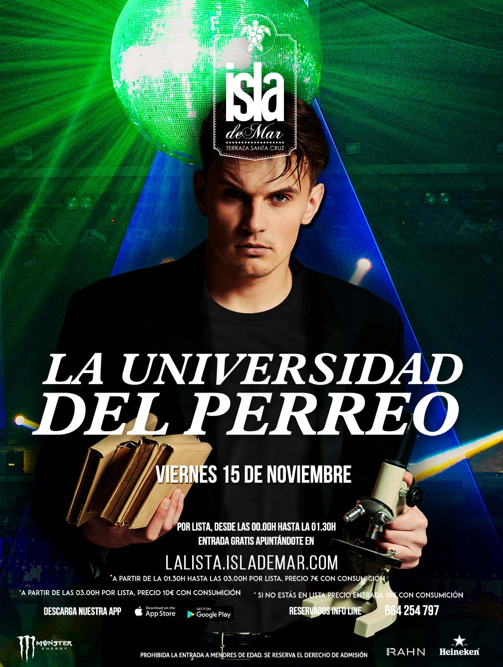 la universidad del perreo reggaeton terraza isla de mar