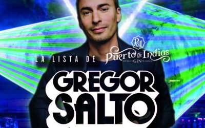 El dj internacional, GREGOR SALTO en Terraza Isla de Mar este viernes 13 diciembre