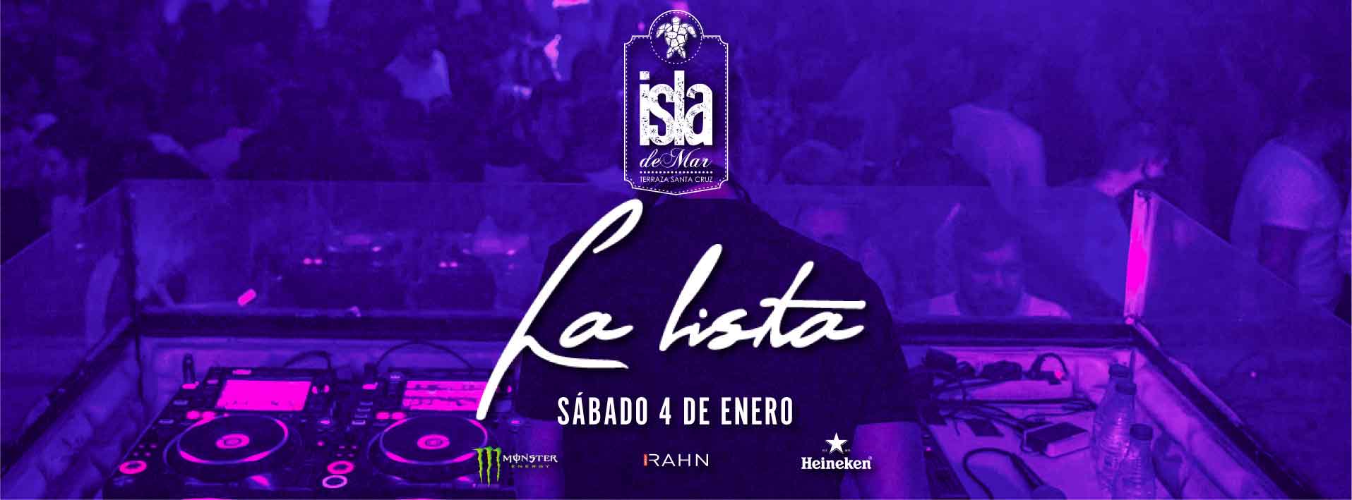 la lista del sábado terraza isla de mar