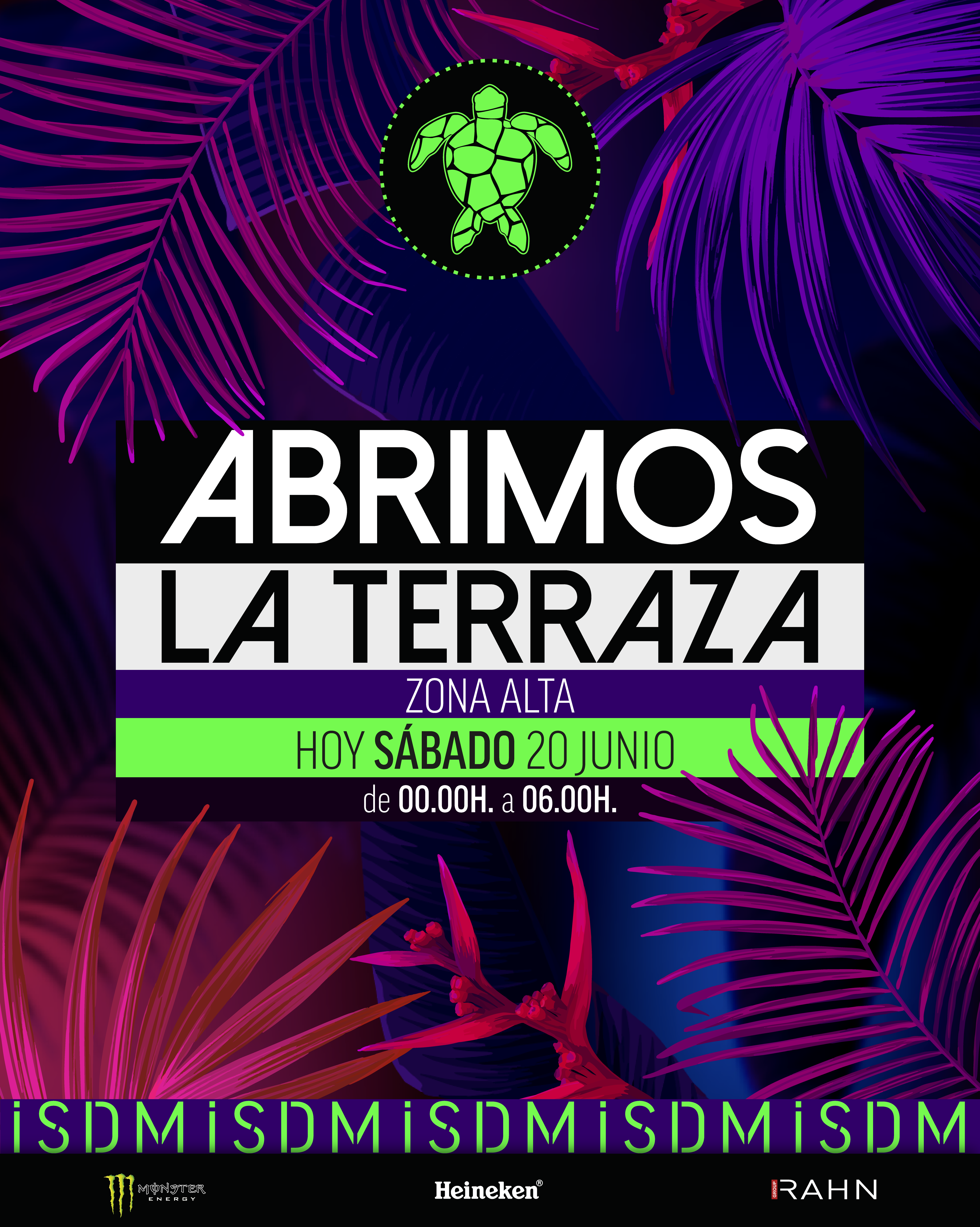 vuelve terraza isla de mar