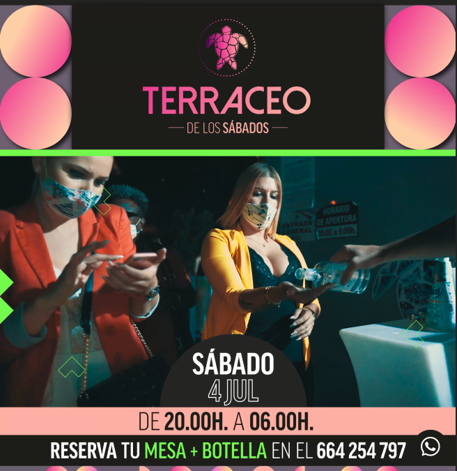 [EVENTO] Terraceo by Terraza Isla de Mar | 4 JUL 2020 | Terraza Isla de Mar