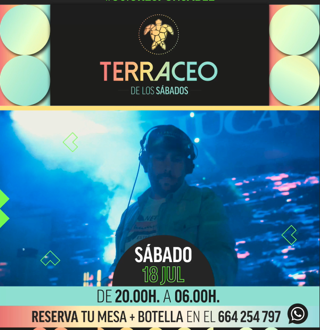 [EVENTO] Terraceo by Terraza Isla de Mar | 18 JUL 2020 | Terraza Isla de Mar