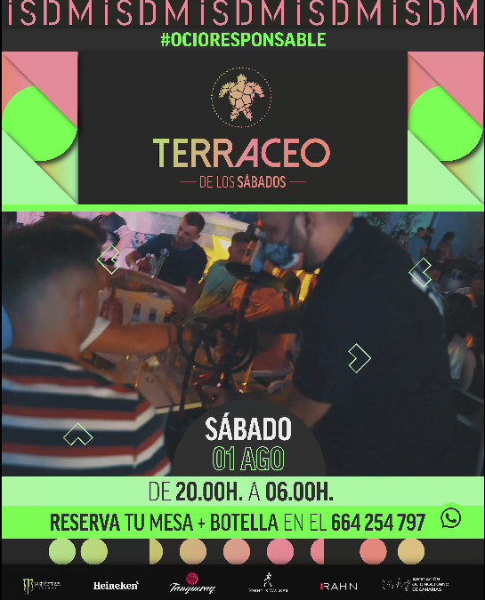 [EVENTO] Terraceo by Terraza Isla de Mar | 1 AGO 2020 | Terraza Isla de Mar