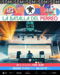 batalla del perreo en terraza isla de mar santa cruz de tenerife
