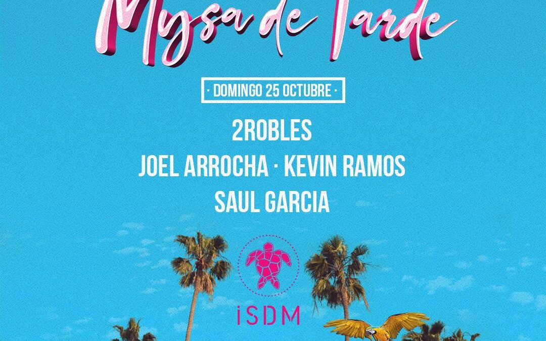 [ EVENTO ] Mysa de Tarde | DOM 25 OCT 2020 | Terraza Isla de Mar