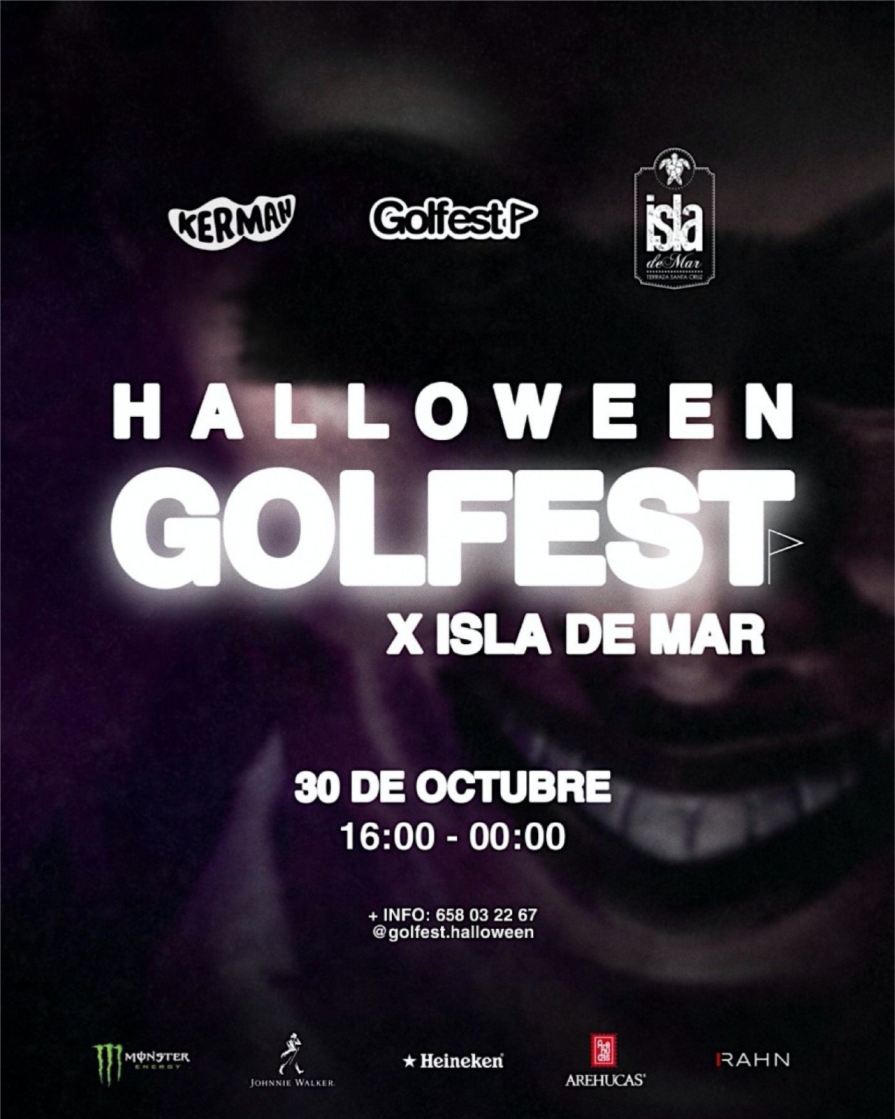 Pre Halloween Golfest Halloween en Terraza Isla de Mar