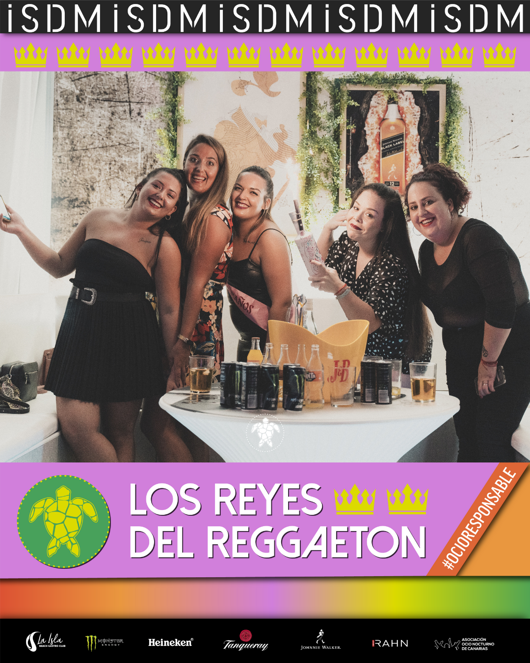 los reyes del reggaetón de tenerife en terraza isla de mar sábado 28 de noviembre de 2020